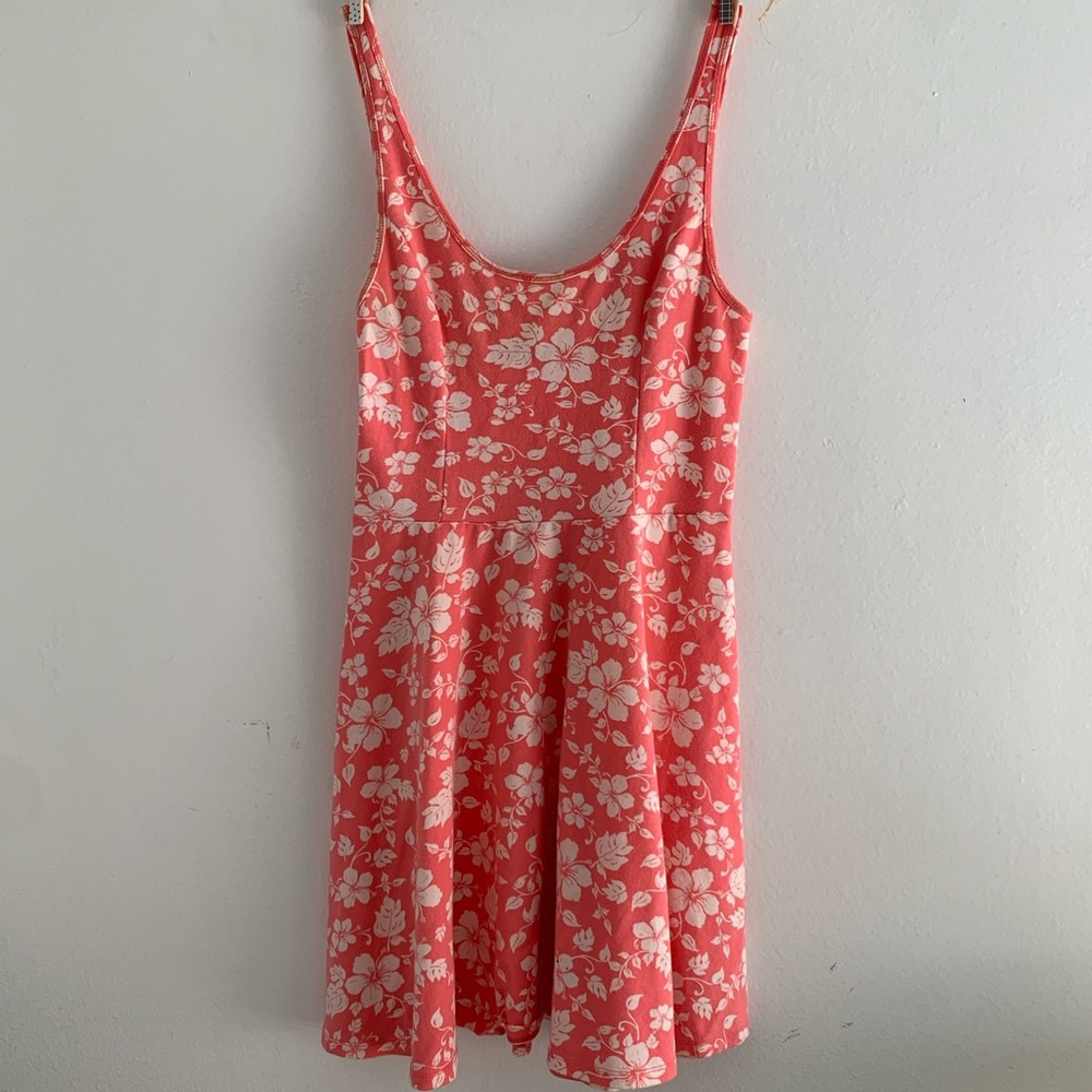 Hollister skater floral sun dress